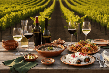 De la Cantina al Viñedo: Maridaje de Vinos y Comida Mexicana - La Cava