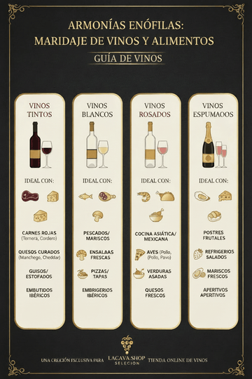 El arte del Maridaje Vinos y Comidas. Cada oveja con su pareja.