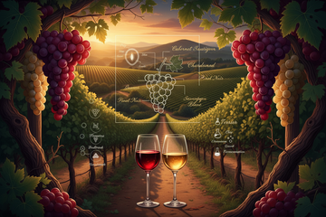 cepas, viñedos y vinos