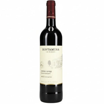 vino tinto Binyamina Moshava Cabernet Sauvignon de 750 ml. 