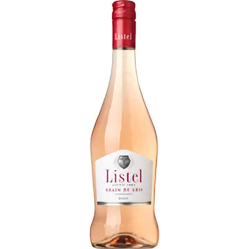 botella de vino rosado Listel Grain de Gris