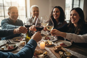 Vinos en Reunión familiar o con amigos