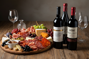 Maridaje carnes frías, quesos y vinos