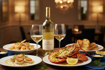 Vinos Maridaje con Mariscos Ricos o con Mantequilla