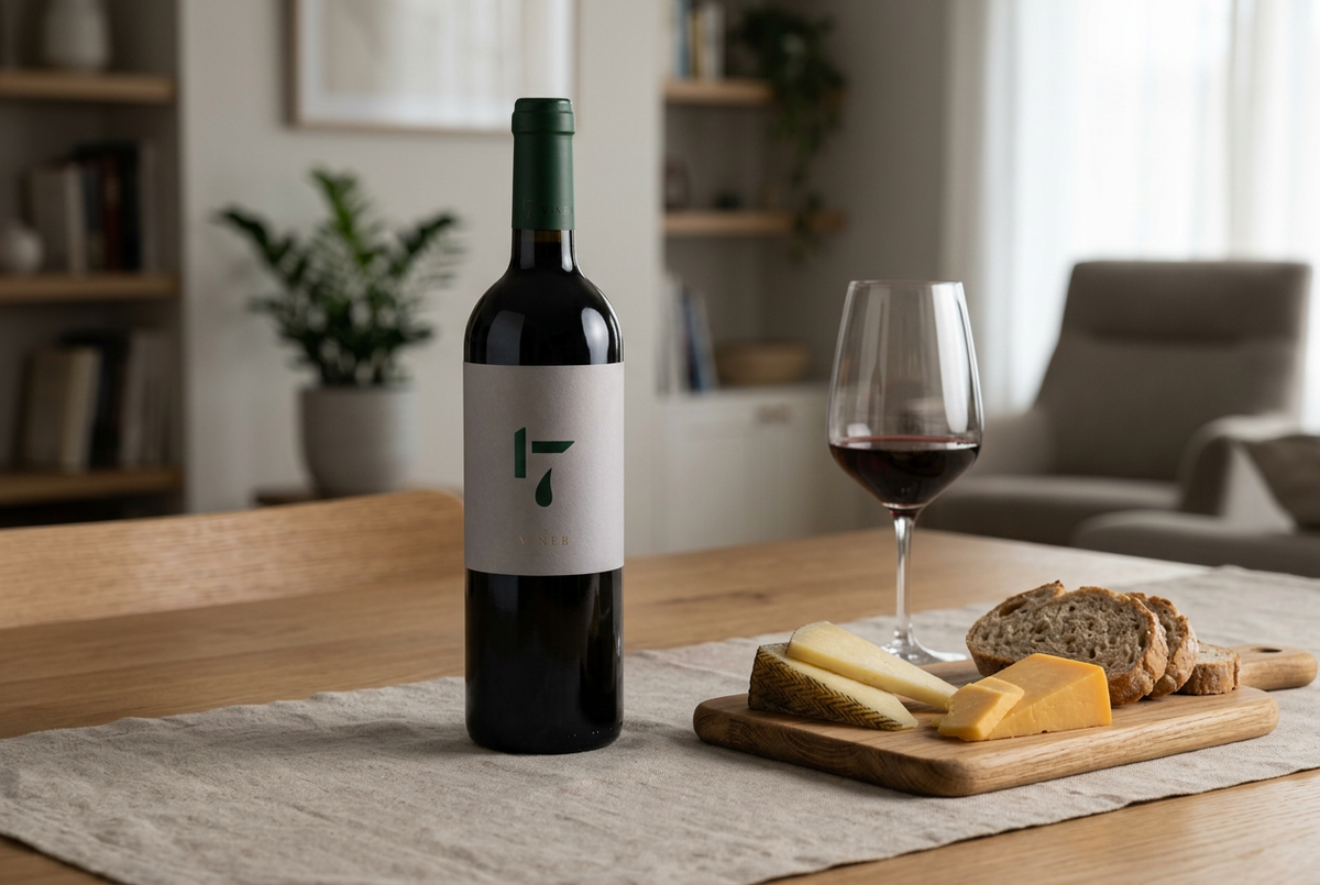 17 By Pinea 2021 con manchego añejo y cheddar maduro