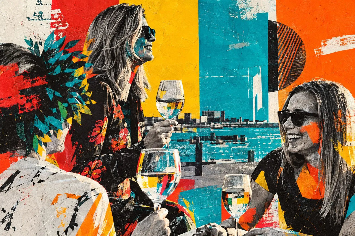Amigos y Vino, una combinación para relajarse