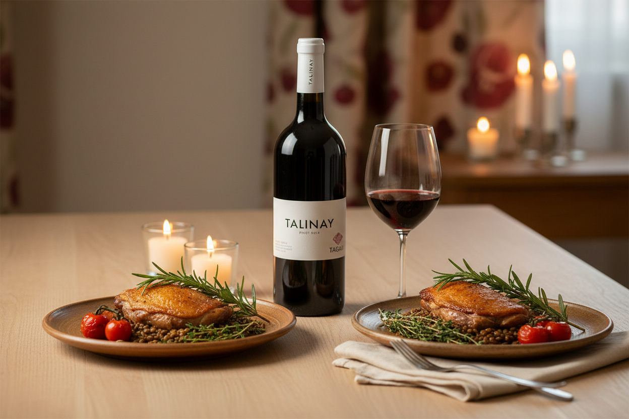 Maridaje de vino Talinay 