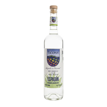 Mezcal Espadín Ticony Botella Blanca