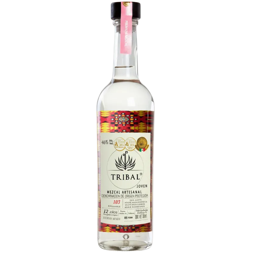 Mezcal Tribal Ensamble 103, Espadín, Cuishe y Tobalá 750 Ml. 46°