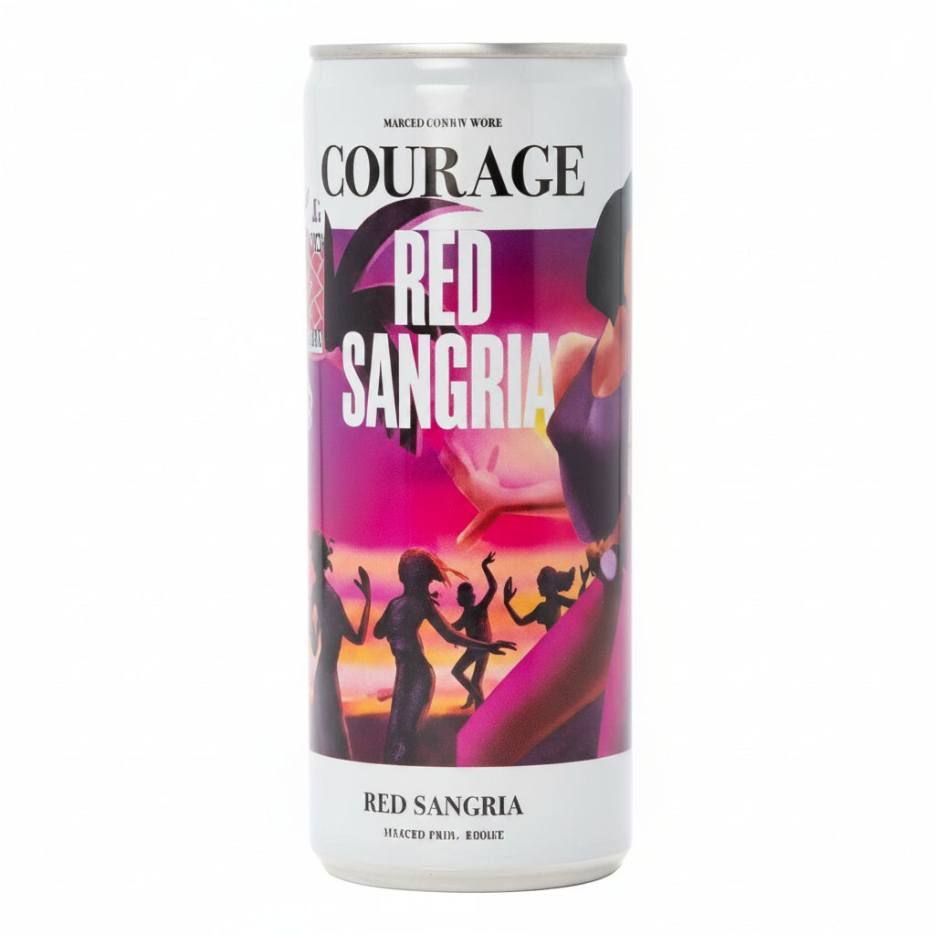 Sangría Tinta Lata Courage 250ml