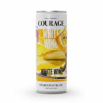 Vino Blanco Chardonnay Lata Courage 250ml
