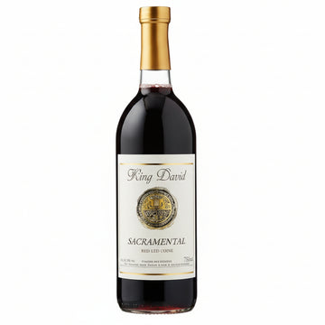 Vino Dulce Kosher de Israel | Carmel King David Sacramental 750ml