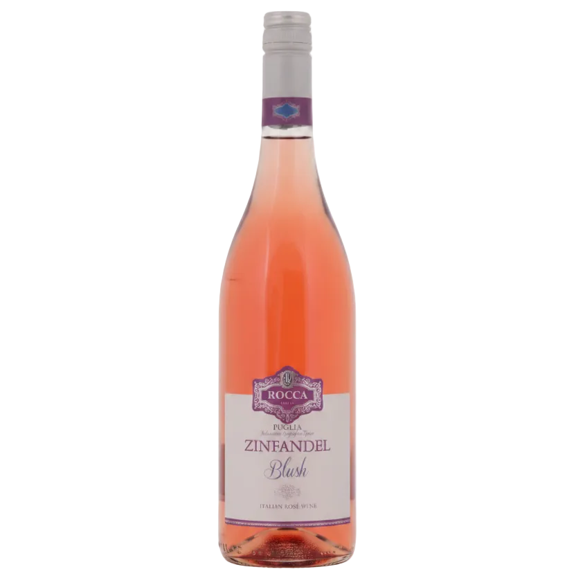 Vino Rosado Rocca Zinfandel Blush, Puglia - Vino de Italia