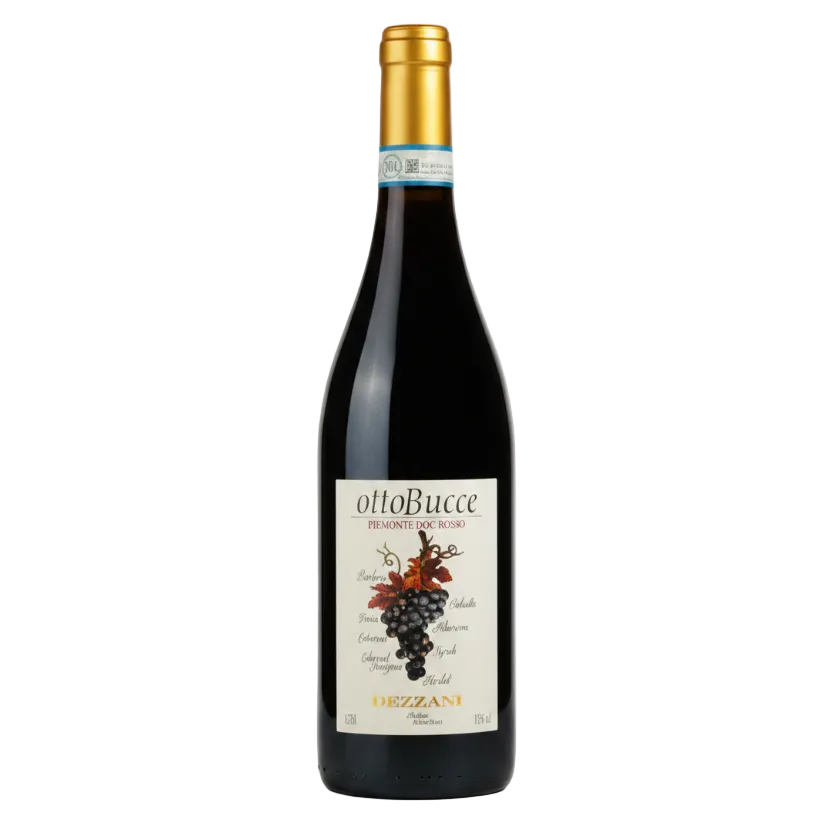 Vino Tinto Biológico Rocca Otto Bucce Piamonte - Vino de Italia