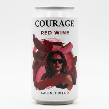 Vino Tinto Cabernet Lata Courage 250ml