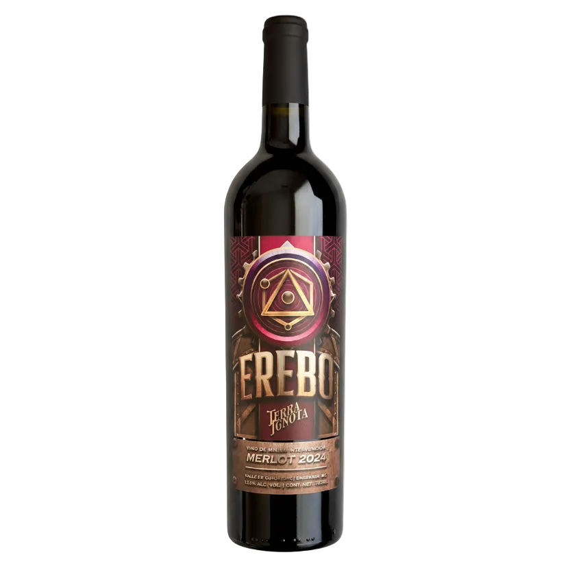 Vino Tinto Mexicano Erebo Merlot 2024