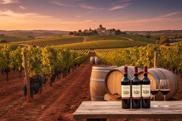 Vinos en la Rioja España