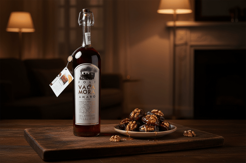Amaro Vaca Mora Licor Italiano - La Cava