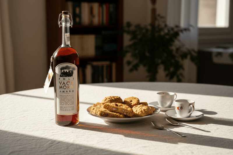 Amaro Vaca Mora Licor Italiano - La Cava