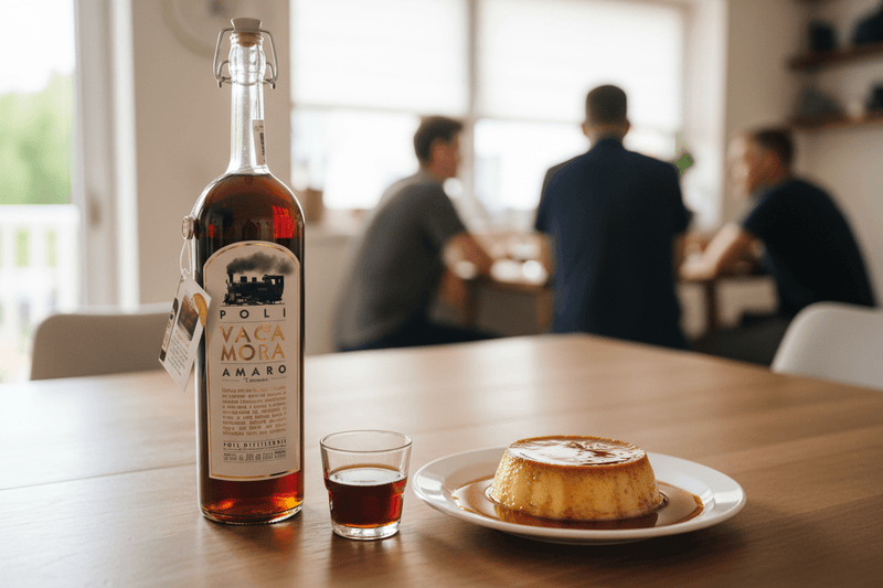 Amaro Vaca Mora Licor Italiano - La Cava
