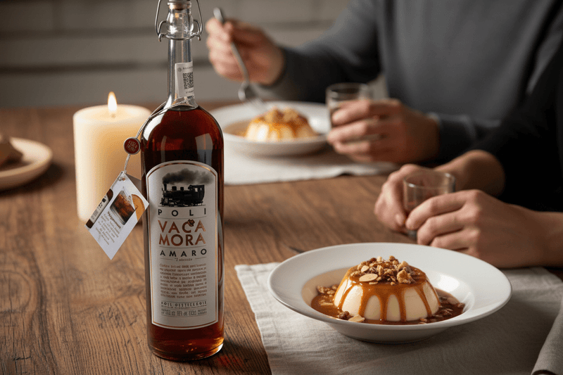 Amaro Vaca Mora Licor Italiano - La Cava
