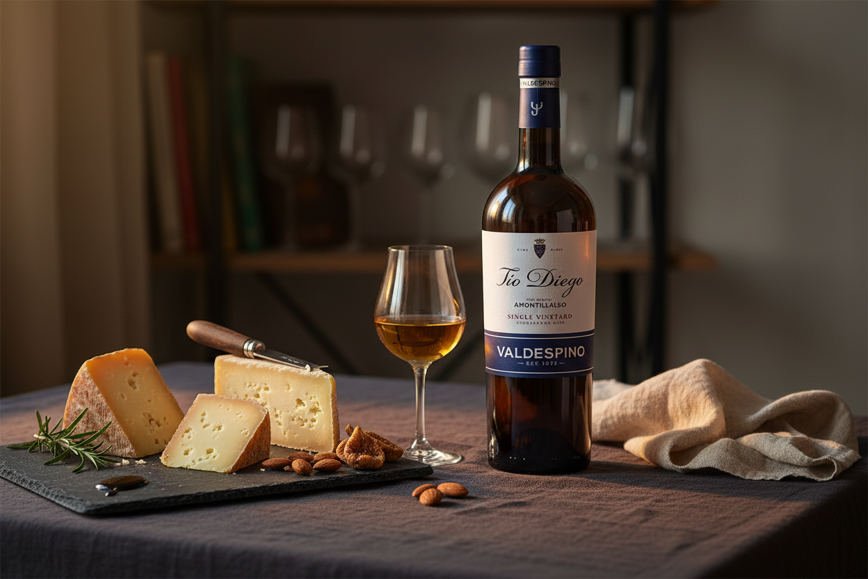 Amontillado Tío Diego Valdespino D.O. Jerez - Quesos Muy Curados