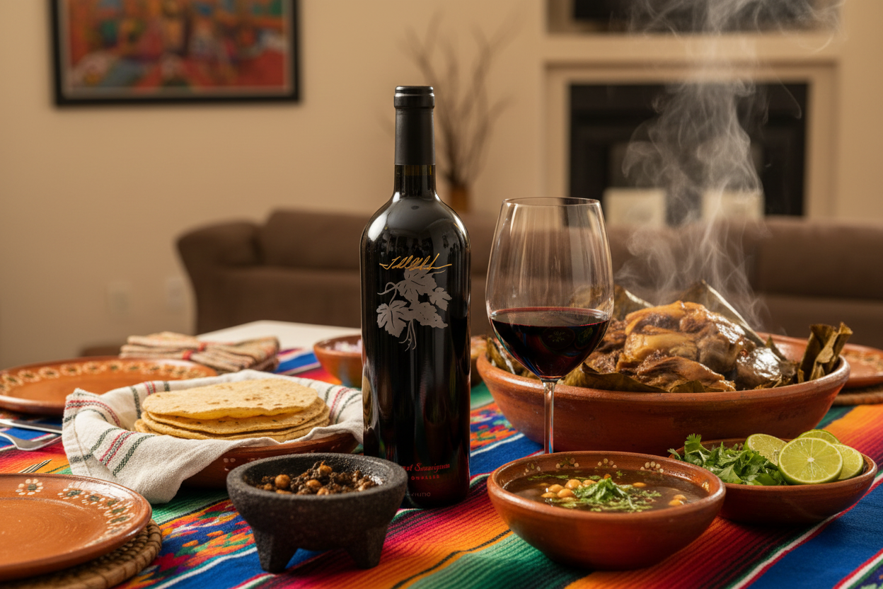 Anderson Cave Dweller Cabernet Sauvignon Napa Valley - Barbacoa de Hidalgo