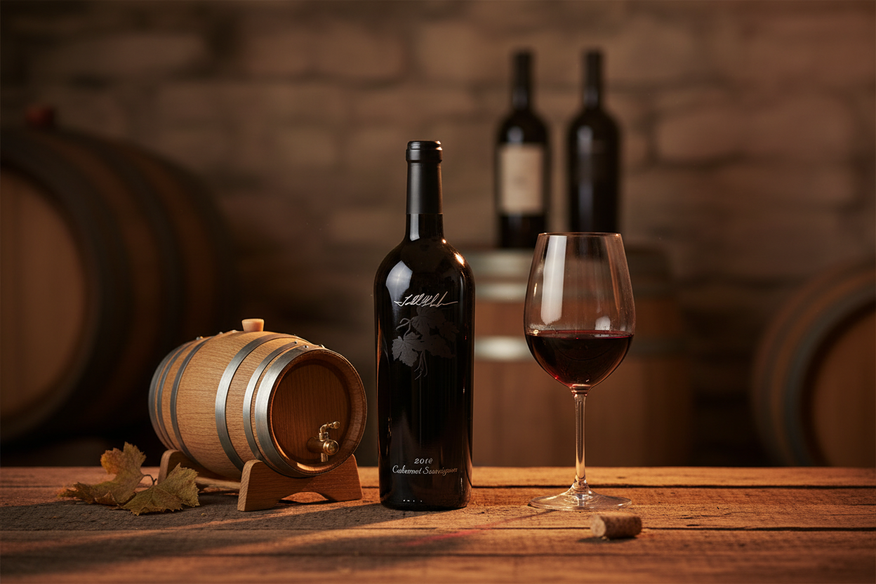 Anderson Conn Valley Estate Reserve Cab Sauv — crianza en roble francés