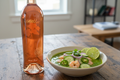 Anderson Conn Valley Rosé con aguachile cítrico