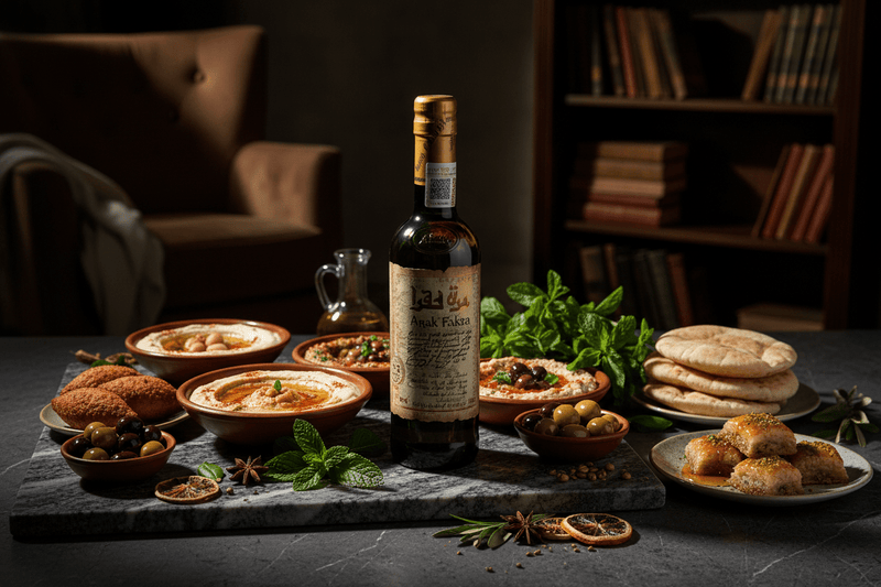 Anís Arak Fakra Premium 375ml Líbano - Vino de Líbano - La Cava