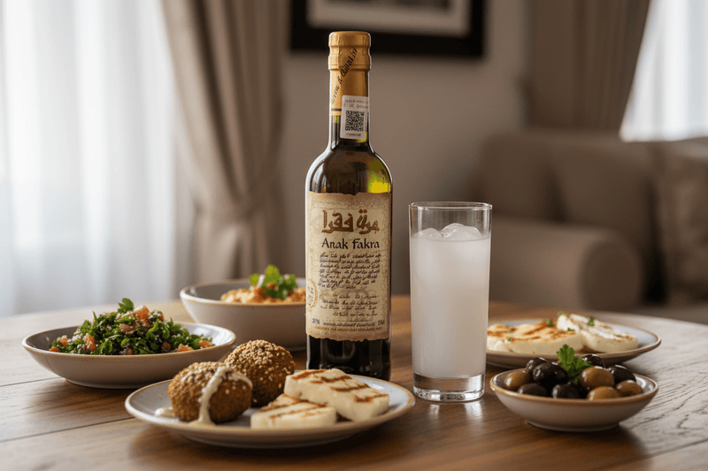 Anís Arak Fakra Premium 375ml Líbano - Vino de Líbano - La Cava