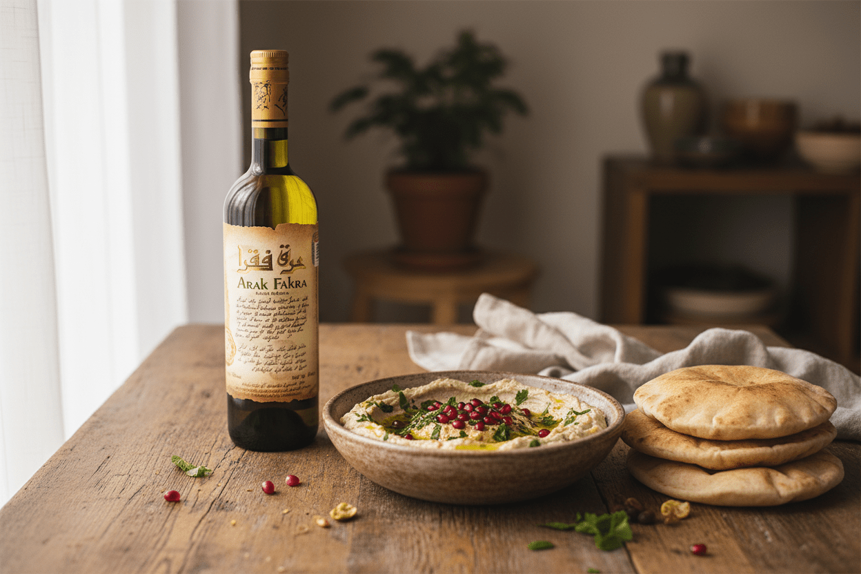 Anís Arak Fakra Premium 750ml Líbano - Vino de Líbano - La Cava