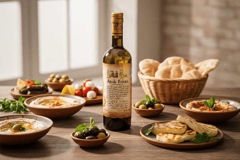 Anís Arak Fakra Premium 750ml Líbano - Vino de Líbano - La Cava