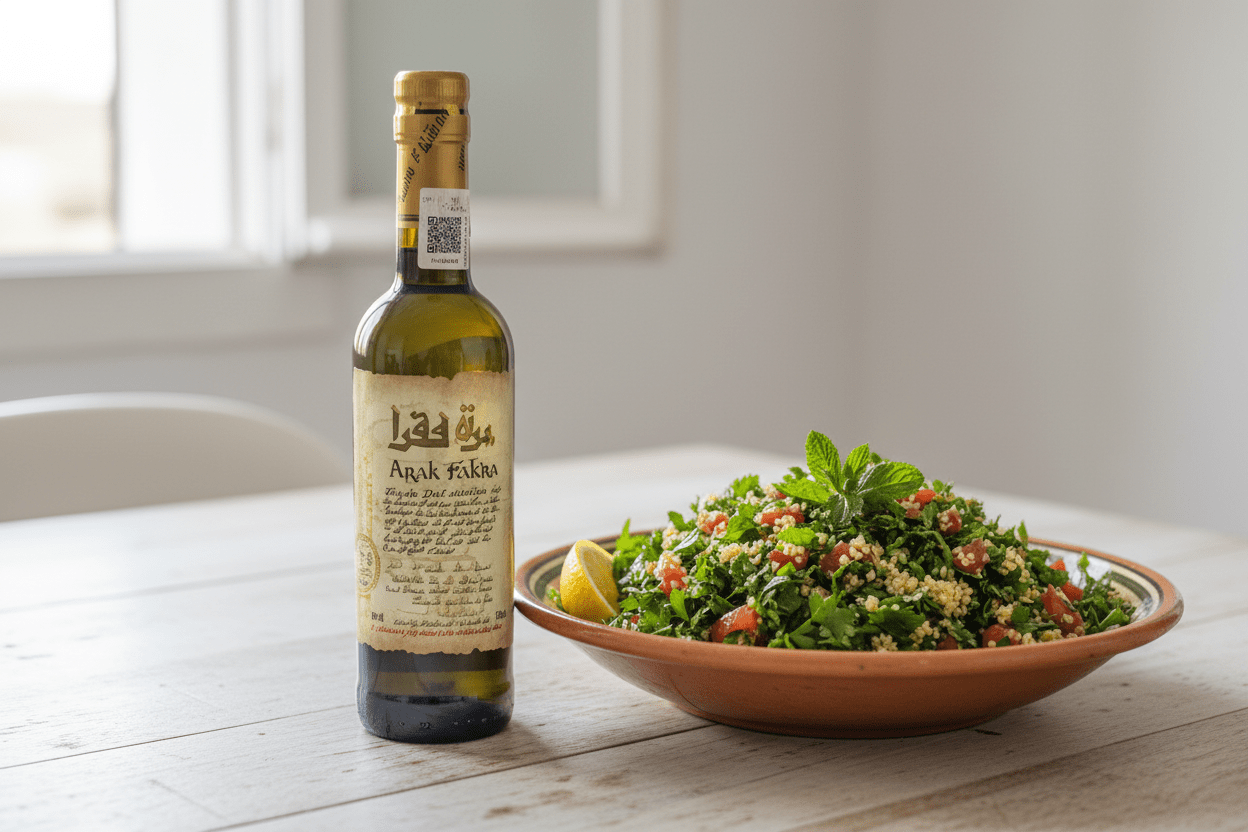 Anís Arak Fakra Triple Destilación 375ml Líbano - Vino de Líbano - La Cava