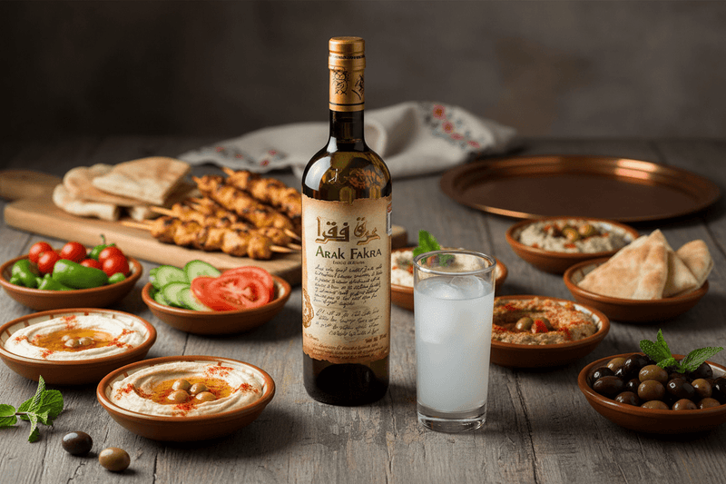 Anís Arak Fakra Triple Destilación 750ml Líbano - Vino de Líbano - La Cava