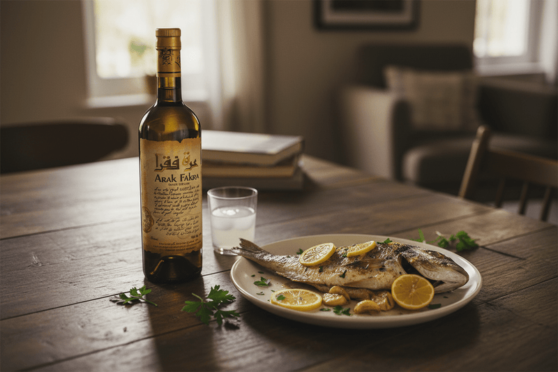 Anís Arak Fakra Triple Destilación 750ml Líbano - Vino de Líbano - La Cava