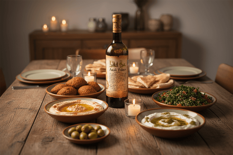 Anís Arak Fakra Triple Destilación 750ml Líbano - Vino de Líbano - La Cava