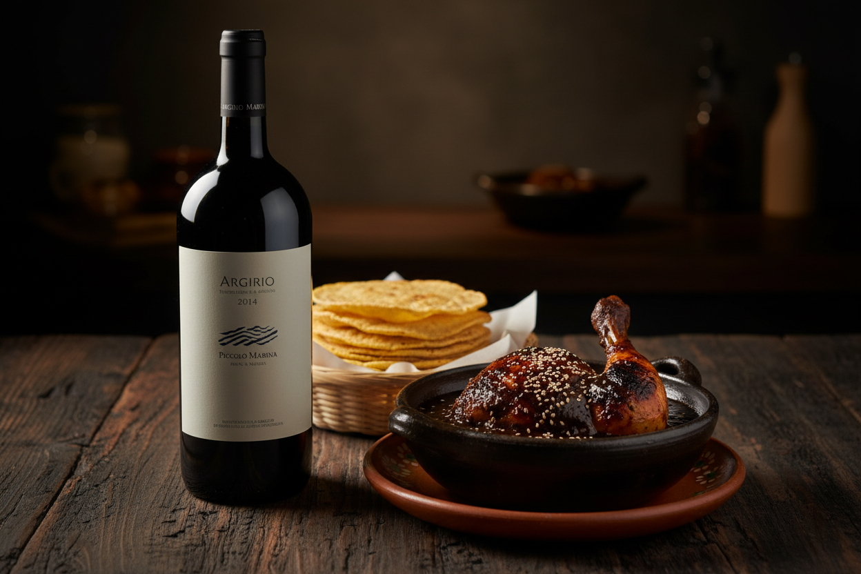 Argio Magnum con Mole Negro