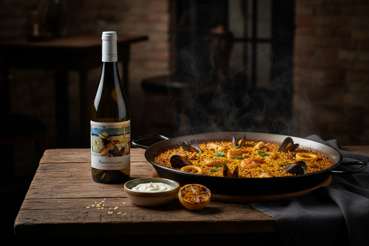 Arroz a banda con Secrets de Mar