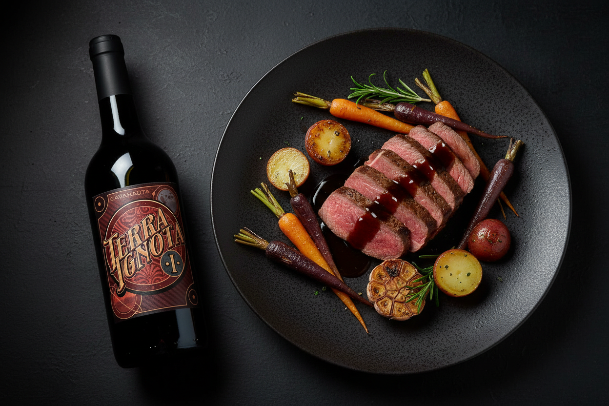 Asado gourmet con Terra Ignota I