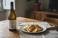 Attis Albariño con merluza a la gallega