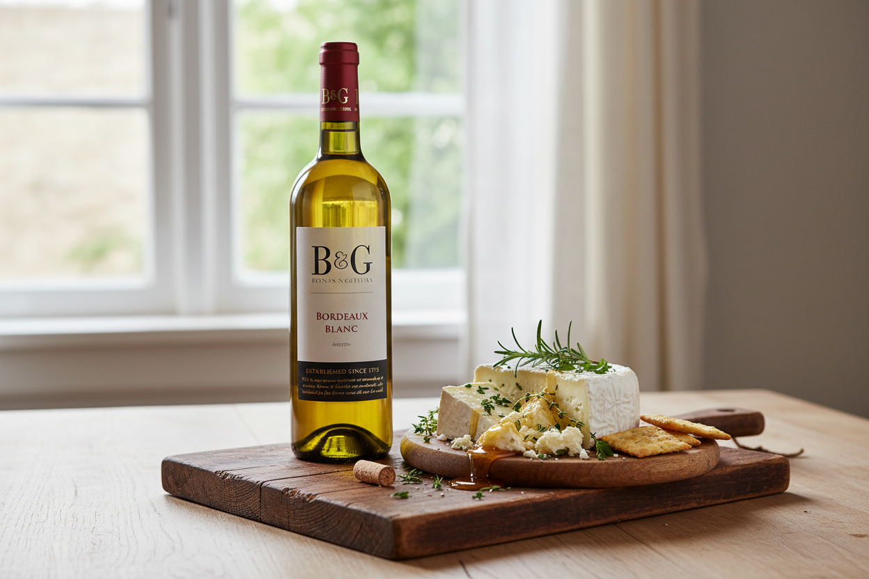 B&G Bordeaux Blanc con chèvre