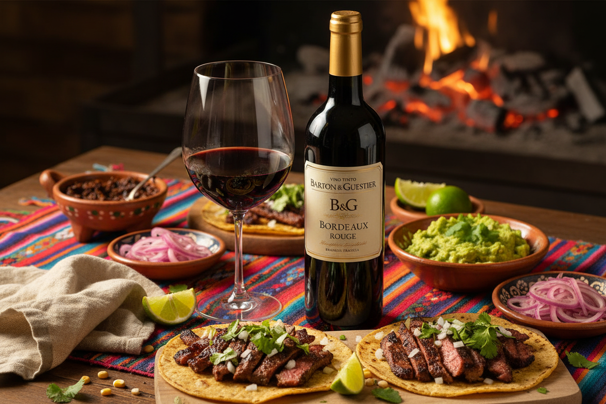 B&G Bordeaux Rouge Burdeos Francia - Tacos de Gaonera