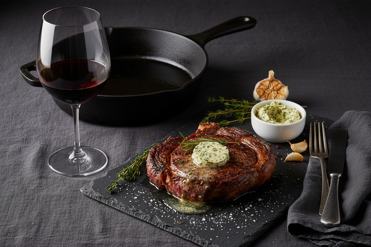 B&G Saint-Émilion Burdeos Francia - Rib Eye a la Mantequilla