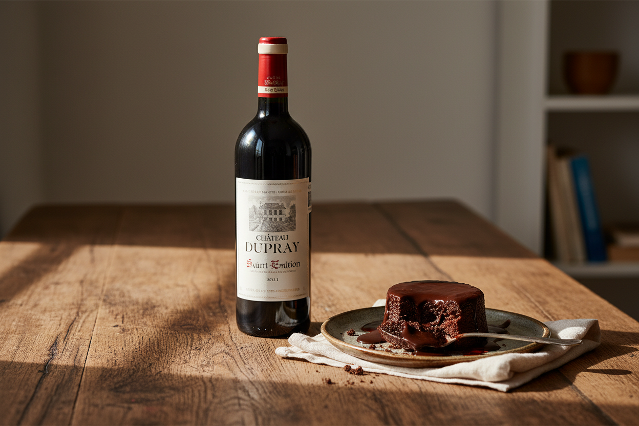B&G Saint-Émilion con chocolate amargo