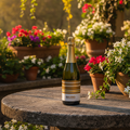 Balero Blanco Brut en terraza jardín