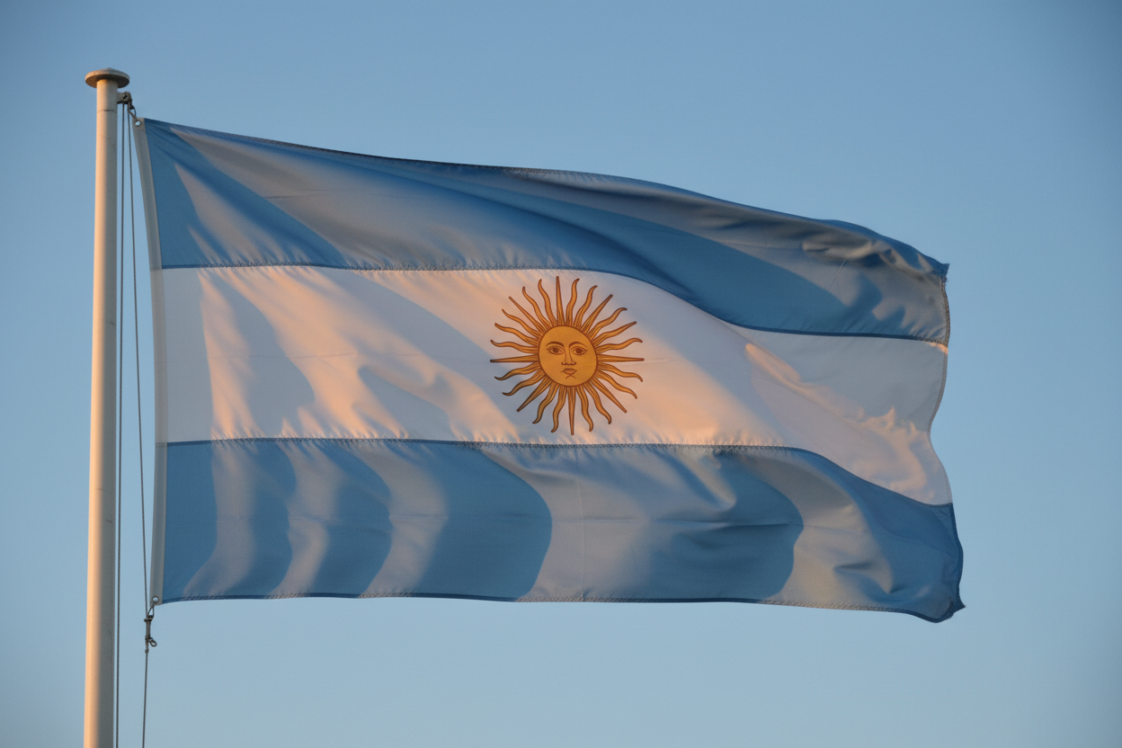 Bandera de Argentina