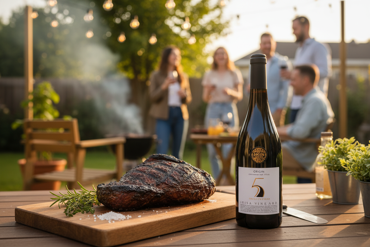 Barbacoa de res premium con 1848 Generation Five Orient