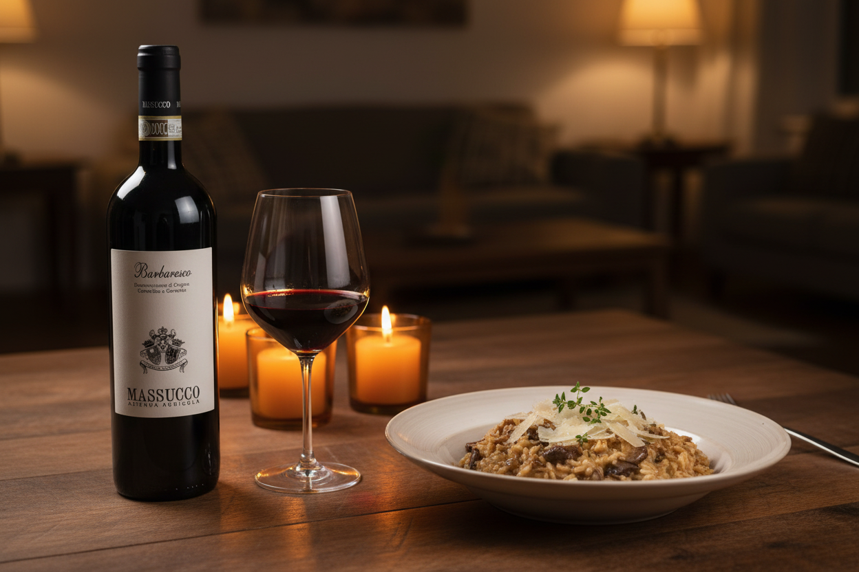 Barbaresco con risotto