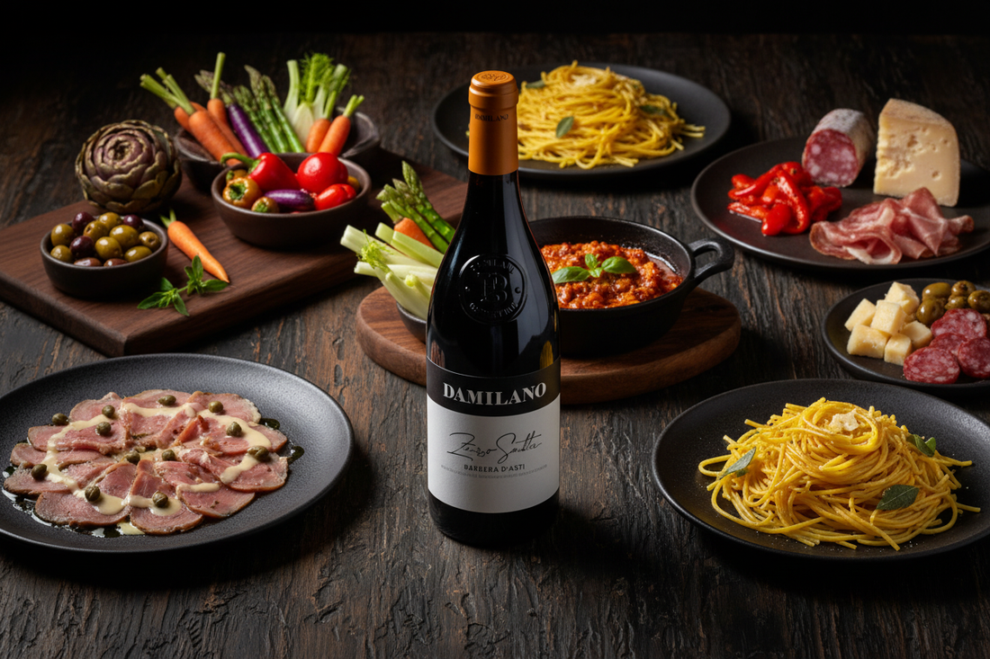 Vino Tinto Damilano Zero Sette Barber D'Asti 750ml